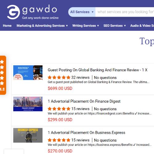 Digital Media Service website